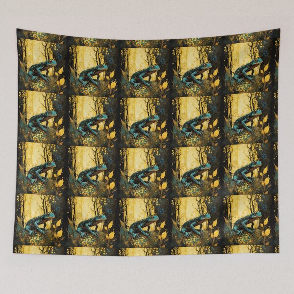 Item preview, Precious frogs and salamanders in a mysterious forest. designed and sold by Natalia-Vlad.