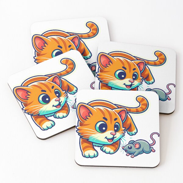 Item preview, Cat and mouse designed and sold by caroldarlene.
