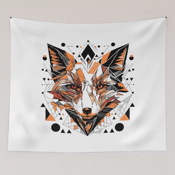 Item preview, Oh for Fox Sake - Your Inner Fox - British Wildlife Fox Illustration designed and sold by Kraftees.