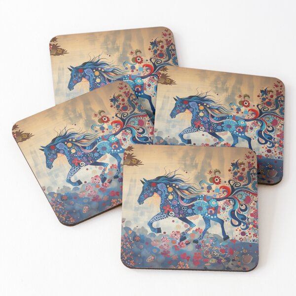 Item preview, Mythical Blue Horse designed and sold by MNSY.