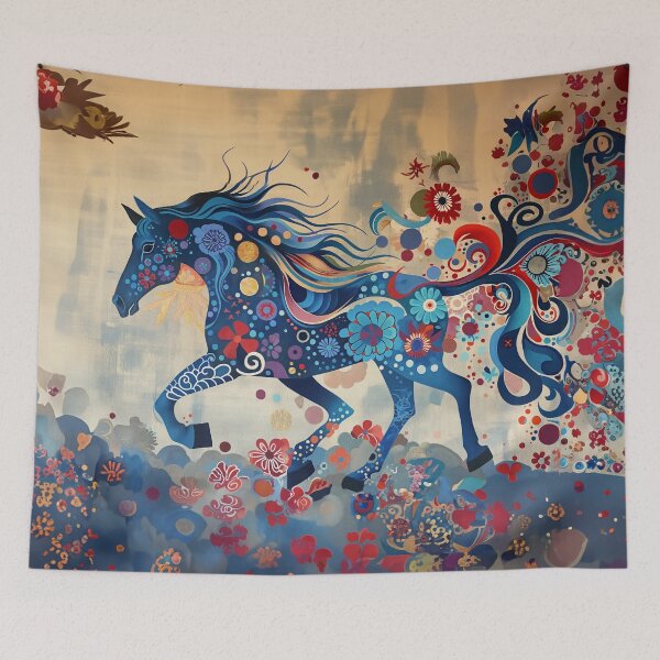 Item preview, Mythical Blue Horse designed and sold by MNSY.