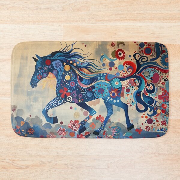 Item preview, Mythical Blue Horse designed and sold by MNSY.