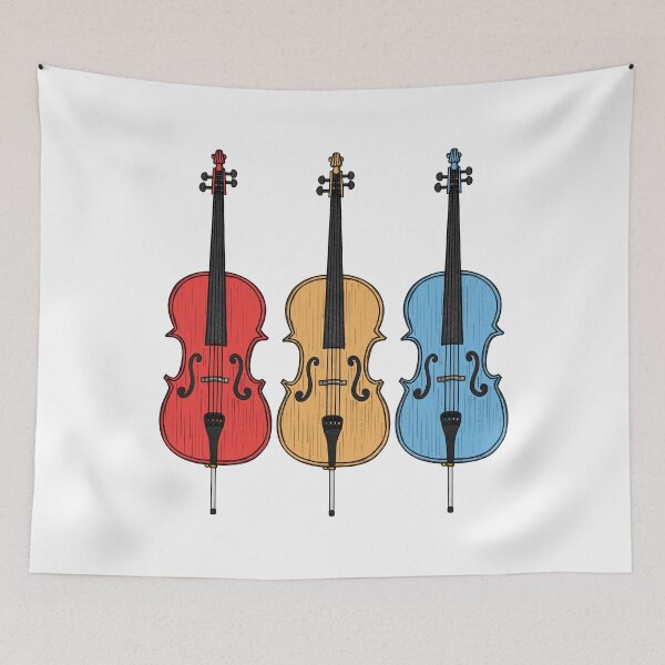 Item preview, Cello Cellist String Musician Summer Music Festival designed and sold by doodlerob.
