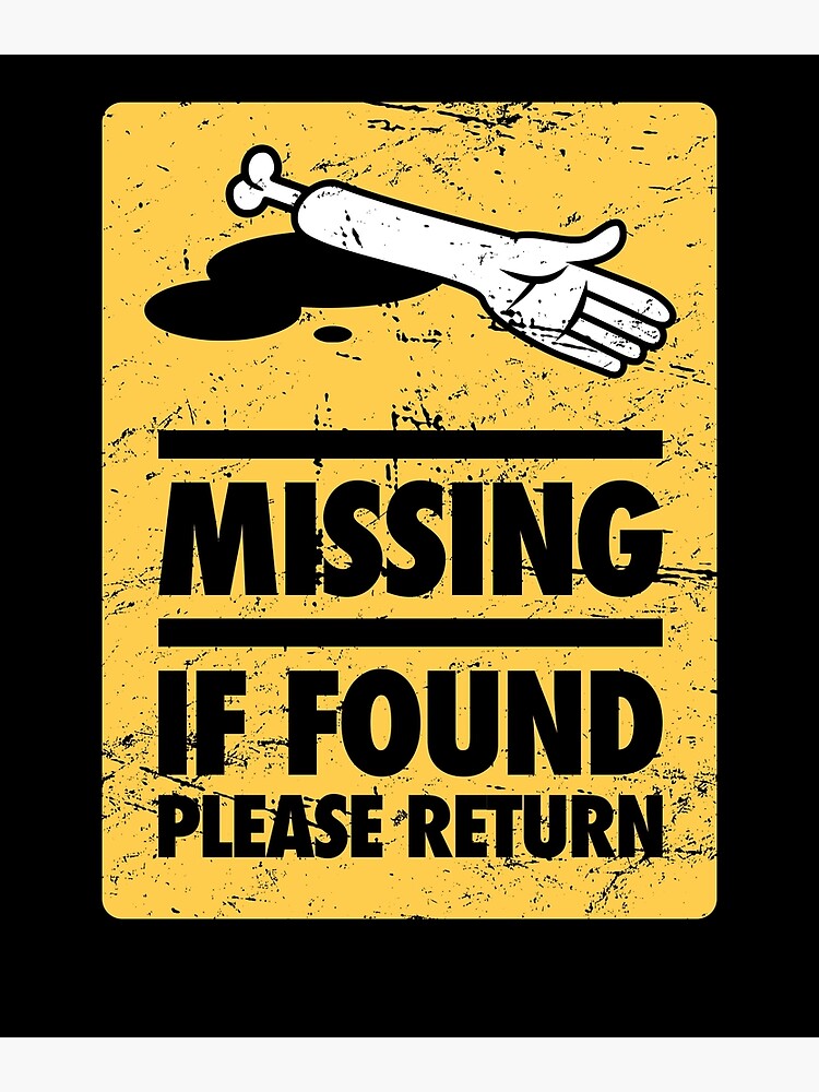 funny-amputated-missing-arm-amputee-gift-poster-by-ethandirks-redbubble