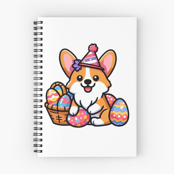 Item preview, Cheerful Corgi Easter Delight designed and sold by EpicPaws.