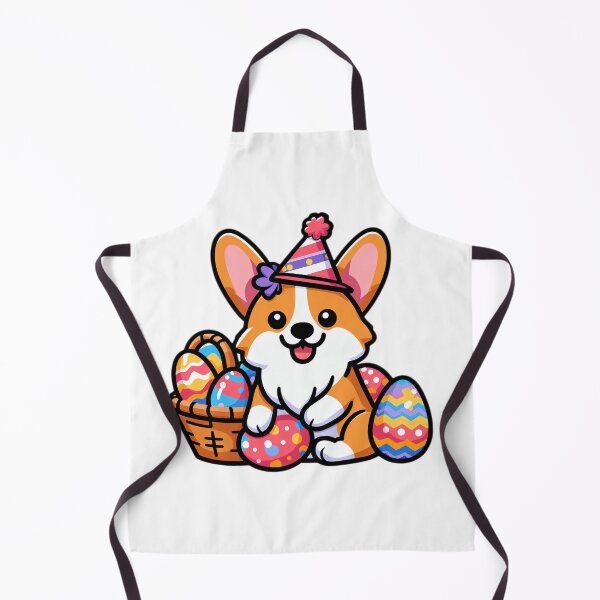 Item preview, Cheerful Corgi Easter Delight designed and sold by EpicPaws.