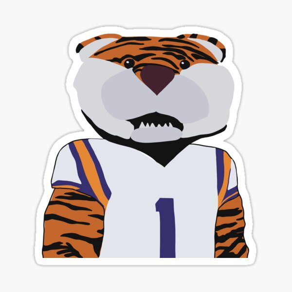 Vista previa del artículo con la obra «mascota del tigre», diseñado y vendido por thinkingstars3.