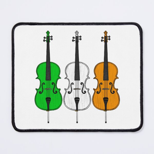 Item preview, Cello Irish Flag Cellist String Musician St Patrick's Day designed and sold by doodlerob.