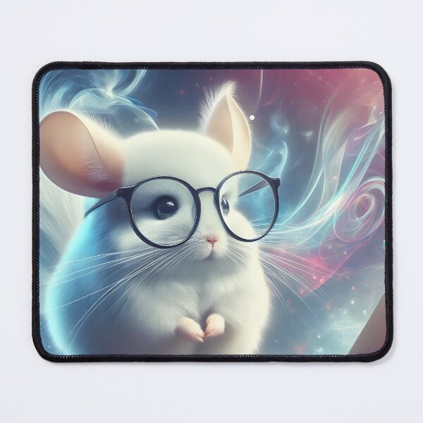 Item preview, Geeky Chinchilla Genius designed and sold by ki-mer-a.