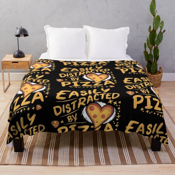 Item preview, Easily Distracted By Pizza designed and sold by PlanetMarker.