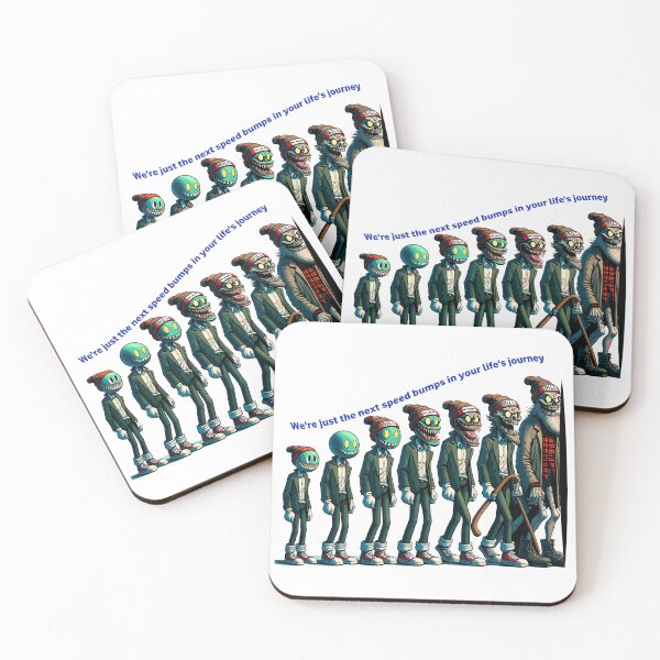 Item preview, We're just the next speed bumps in your life's journey- Zombie Bill  designed and sold by toobel.