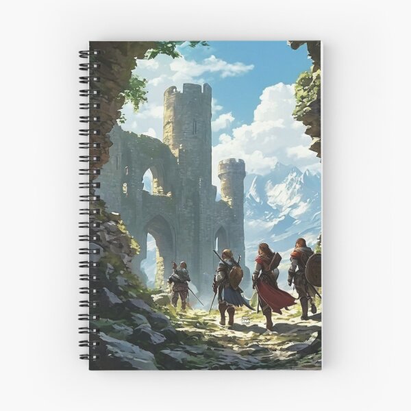Item preview, Venture into Castle Ruins designed and sold by Raging Woody Designs.