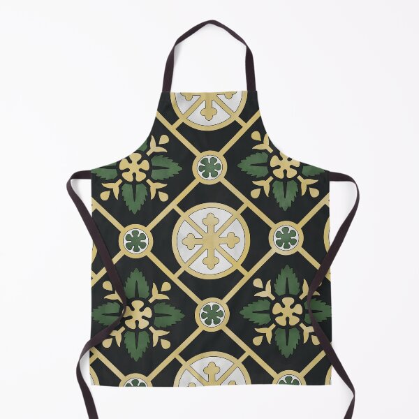 Item preview, Leaves And Crosses Tile Reproduction designed and sold by MadeByGeeClowes.