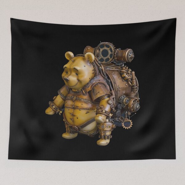 Item preview, Classic Vintage Bear Steampunk Art Style designed and sold by PoohsCompany.