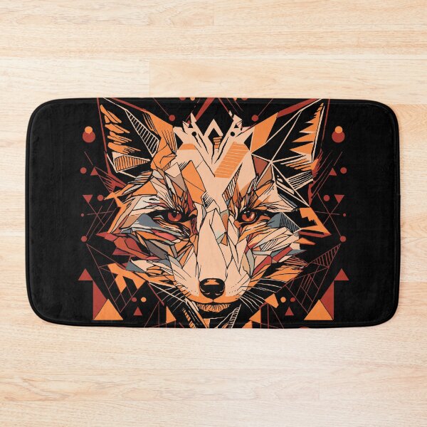 Item preview,  Oh for Fox Sake - Your Inner Fox - British Wildlife Illustration (dark version) designed and sold by Kraftees.