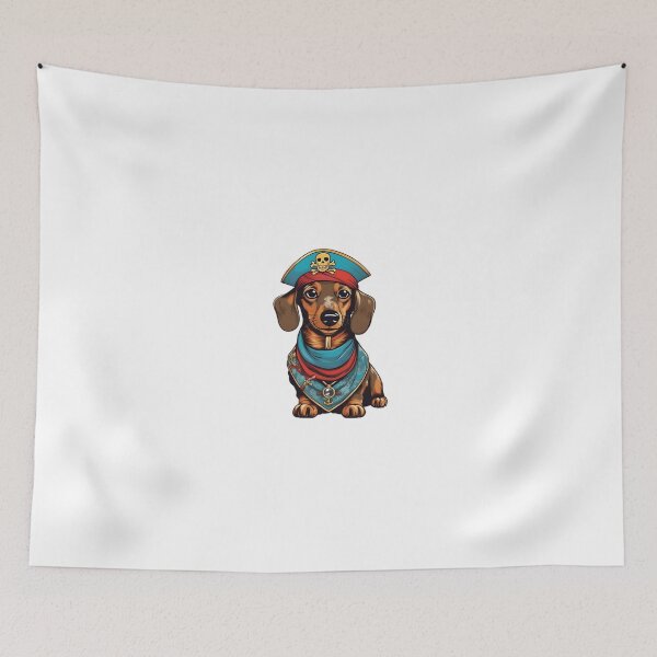 Item preview, Dachshund - Pirate of the Canineibbean designed and sold by Kappadog.