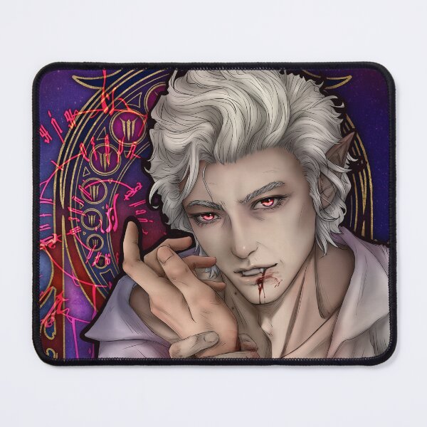 Item preview, Fanart: Astarion from Baldur's Gate in Art Nouveau style designed and sold by AlexaelArtworks.