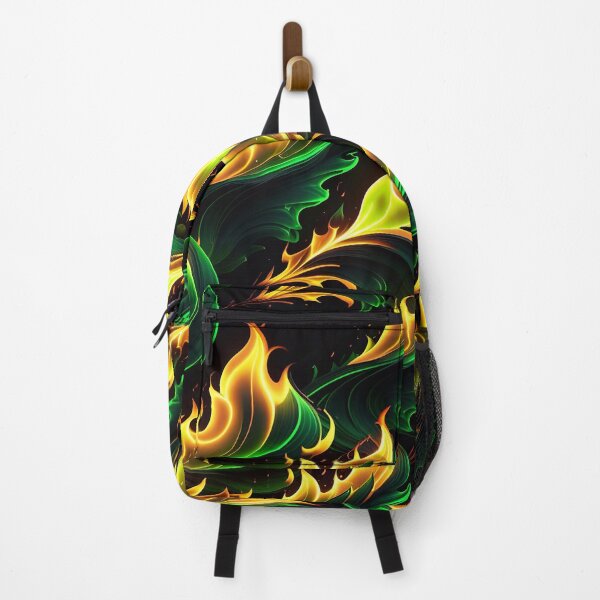 Item preview, Abstract Green Fire Pattern designed and sold by TheArtOfPat.