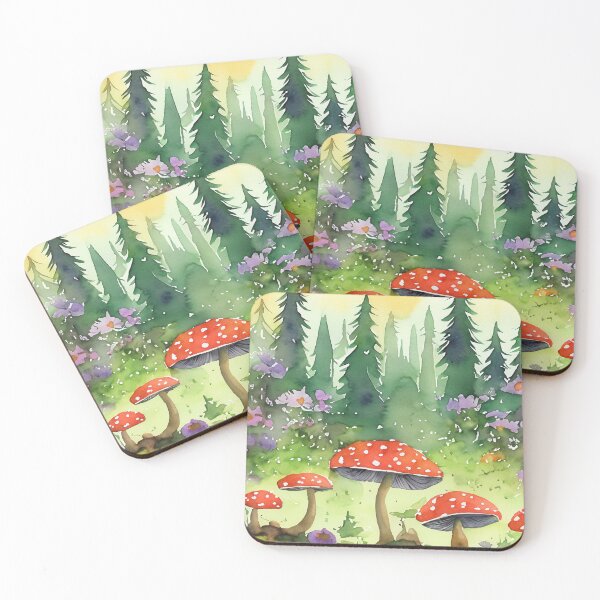 Item preview, Mushroom Forest designed and sold by LianaCreates.