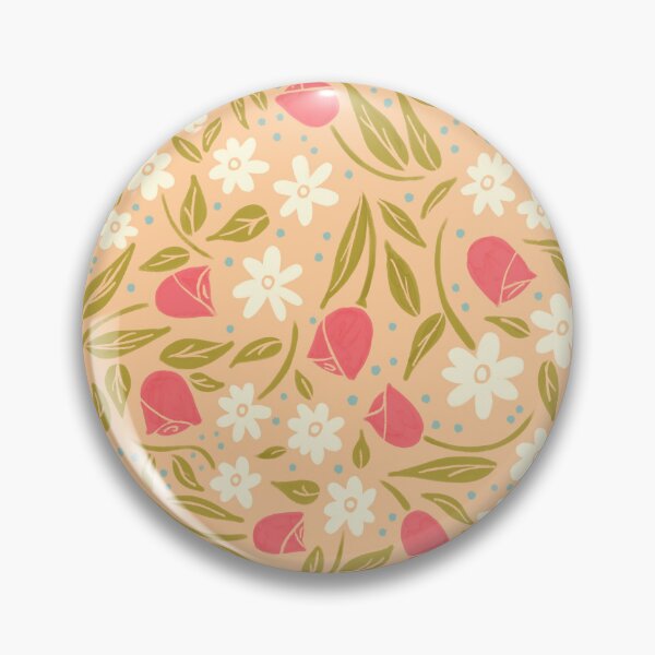 Item preview, Preciosas flores de tulipanes y margaritas de primavera designed and sold by katevcreates.