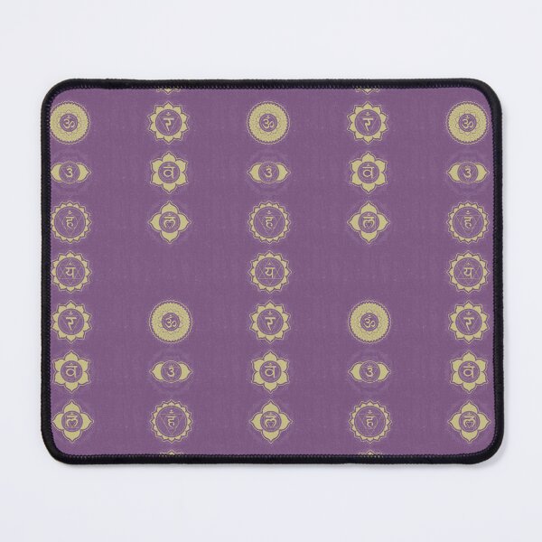 Item preview, The Seven Chakras - Plum + Gold designed and sold by Irene Estelle.