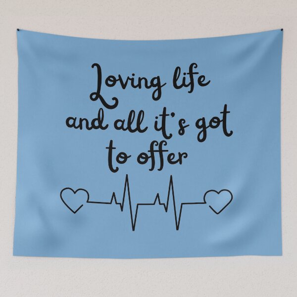 Item preview, Loving life and all it's got to offer designed and sold by PrettyPinkSkies.