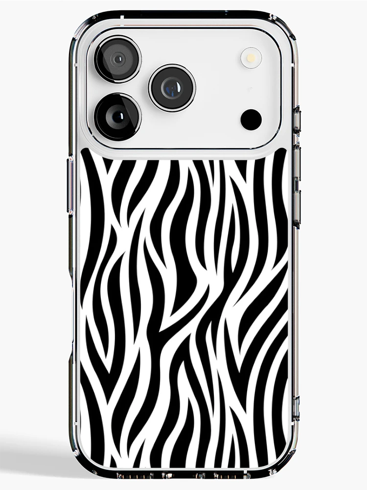 Thumbnail 1 of 5, iPhone Case, Zebra Printed - Animal Pattern designed and sold by PatternHome.
