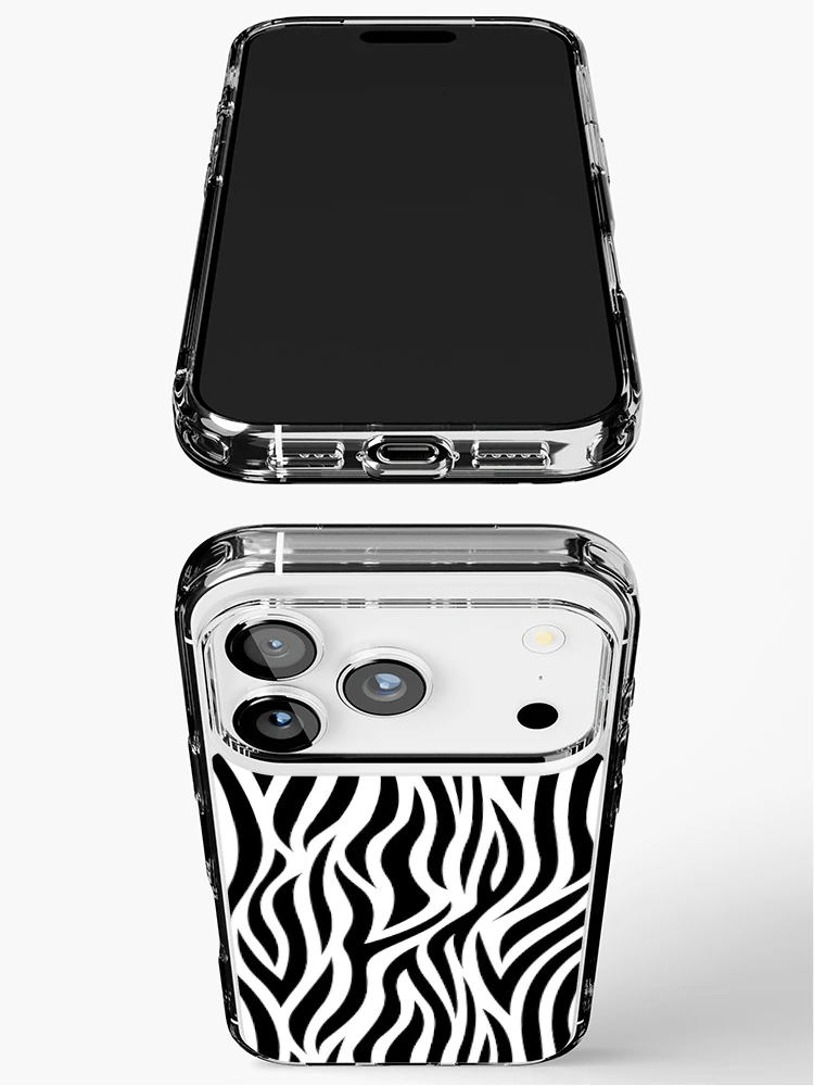 Thumbnail 3 of 5, iPhone Case, Zebra Printed - Animal Pattern designed and sold by PatternHome.