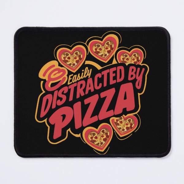 Item preview, Easily Distracted By Pizza designed and sold by PlanetMarker.