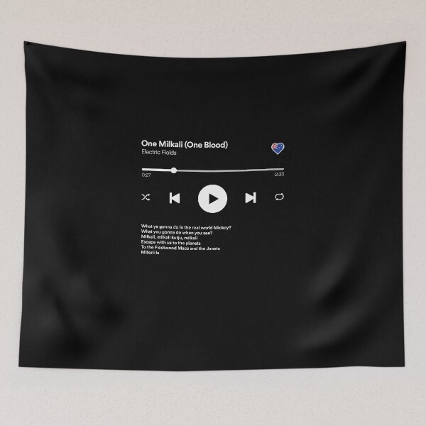 Item preview, One Milkali One Blood - Electric Fields - Eurovision 2024 Australia - Media Player Style designed and sold by Vision-Tees.