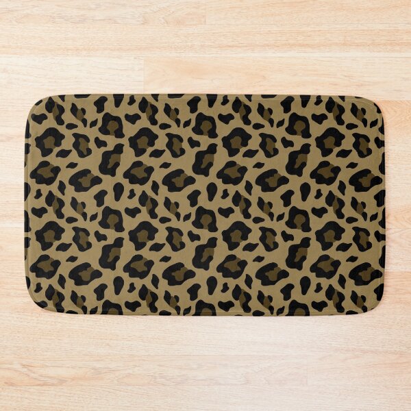 Item preview, brown leopard pattern animal print designed and sold by Gossip Rag.