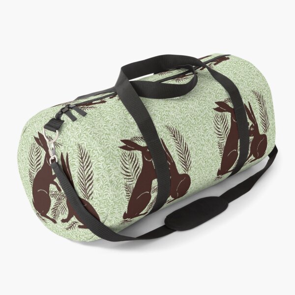 Item preview, William de Morgan Hares or Rabbits Green and Brown designed and sold by Pixelchicken.