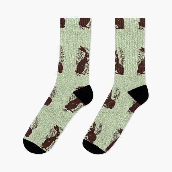 Item preview, William de Morgan Hares or Rabbits Green and Brown designed and sold by Pixelchicken.