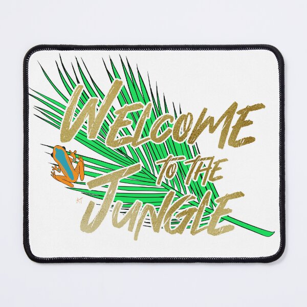 Item preview, Welcome to the Jungle Frog Illustration designed and sold by Andrea Turner.