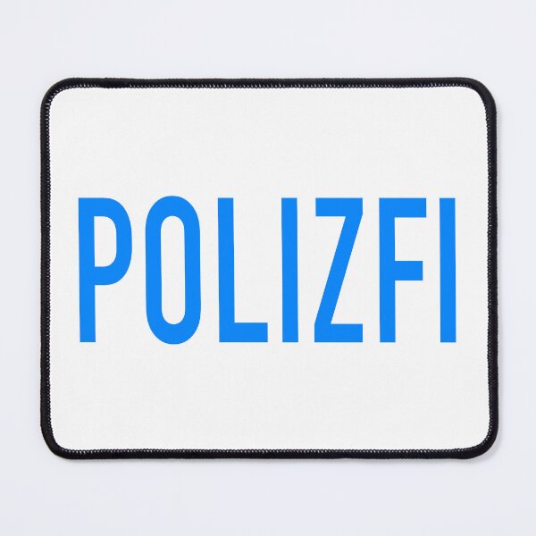 Item preview, POLIZFI Light Blue / White designed and sold by worldofwhisper.