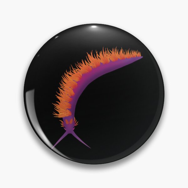 Item preview, Spanish shawl nudibranch - colourful sea slug designed and sold by WestCoastWoods.