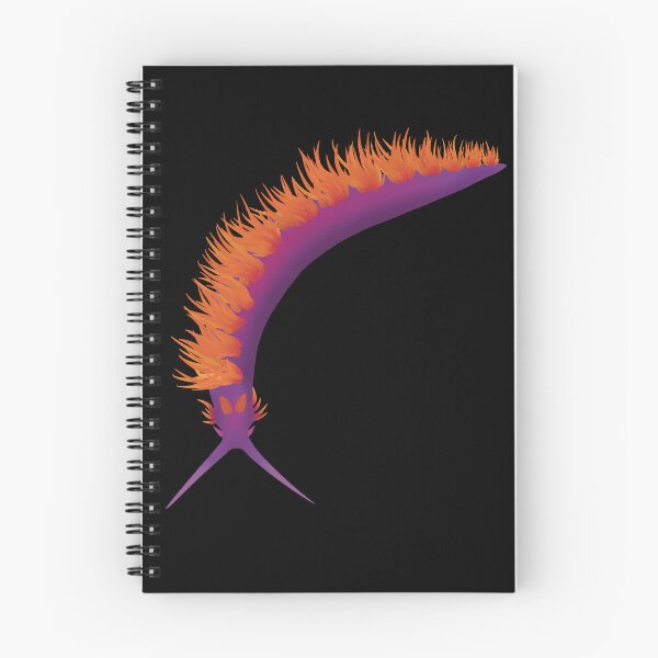 Item preview, Spanish shawl nudibranch - colourful sea slug designed and sold by WestCoastWoods.