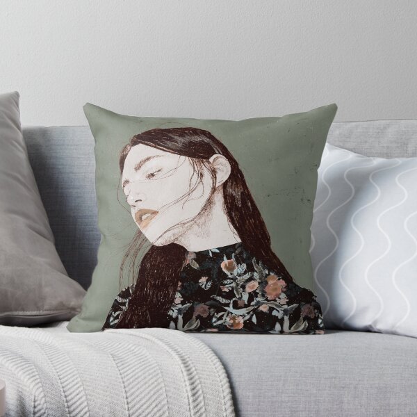 THE REVENGE ELENA GARNU Throw Pillow