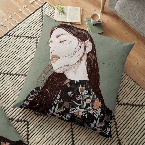 THE REVENGE ELENA GARNU Floor Pillow
