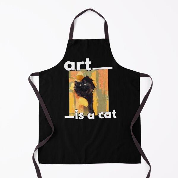 Item preview, Art is a Cat designed and sold by blancheart1.