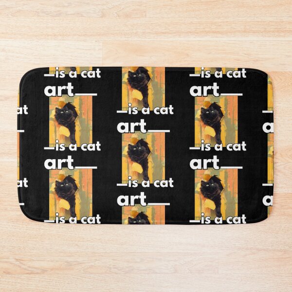 Item preview, Art is a Cat designed and sold by blancheart1.