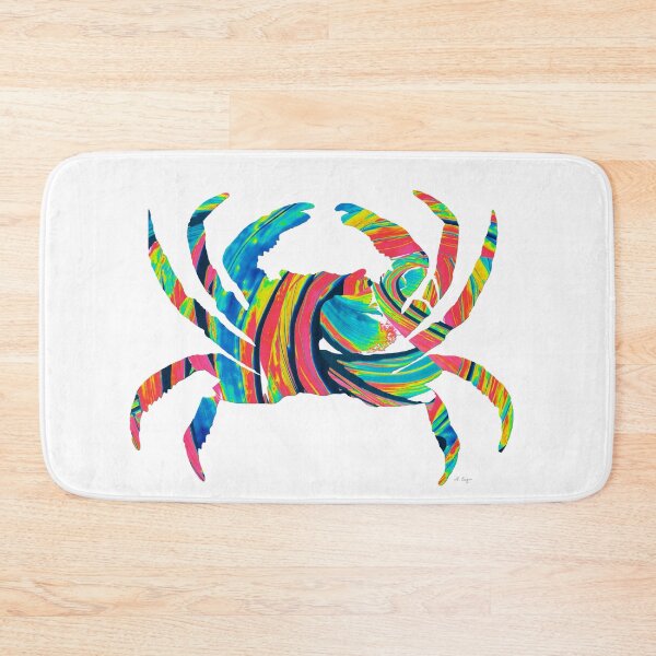Item preview, Copy of Modern Colorful Crab Beachy Art 1 designed and sold by Sharon Cummings Art.