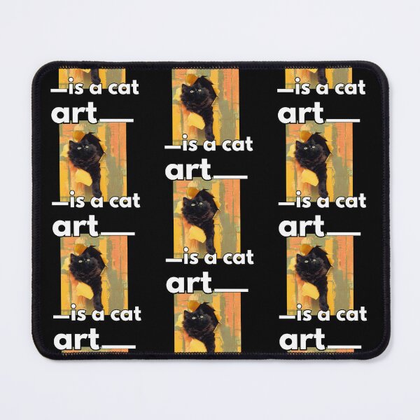 Item preview, Art is a Cat designed and sold by blancheart1.