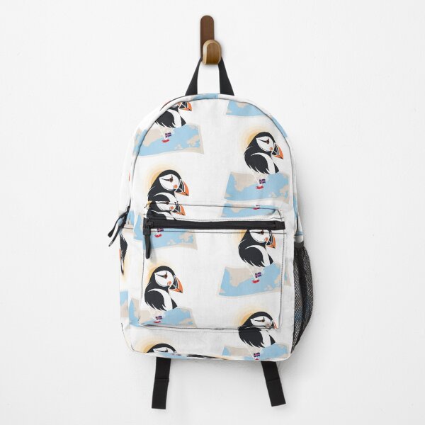 Item preview, Iceland Map & Flag with the beautiful Puffin designed and sold by AlmaBonitaStore.