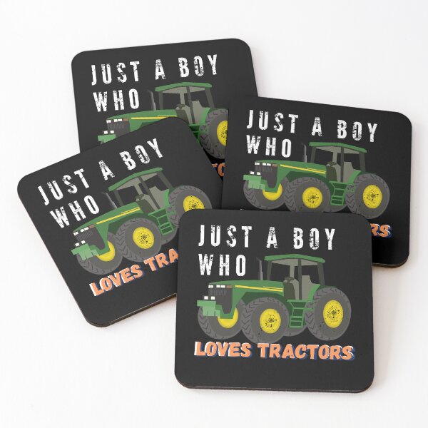 Item preview, Just A Boy Who Love Tractors Gift For Farmer  designed and sold by Harpiaart.