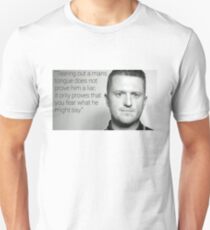 Tommy Robinson Quote Unisex T-Shirt