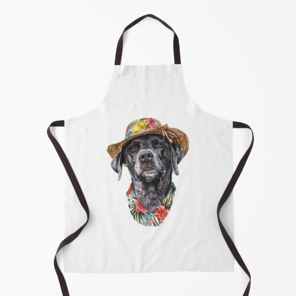 Item preview, Floral summer dog designed and sold by Pattern Heaven.