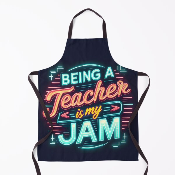 Item preview, Being a Teacher is my Jam, typography, retro designed and sold by maxmaj.