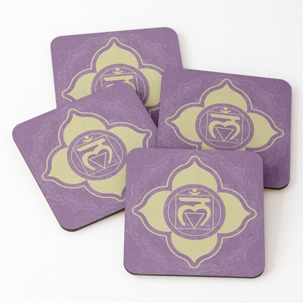 Item preview, Root Chakra Mandala - Plum + Gold designed and sold by Irene Estelle.