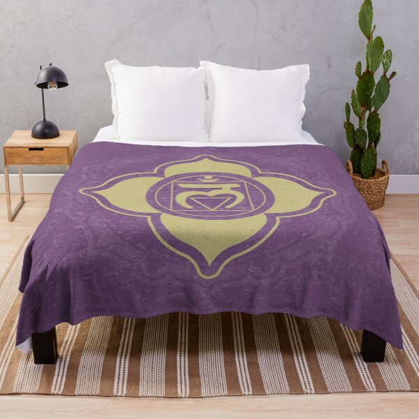 Item preview, Root Chakra Mandala - Plum + Gold designed and sold by Irene Estelle.